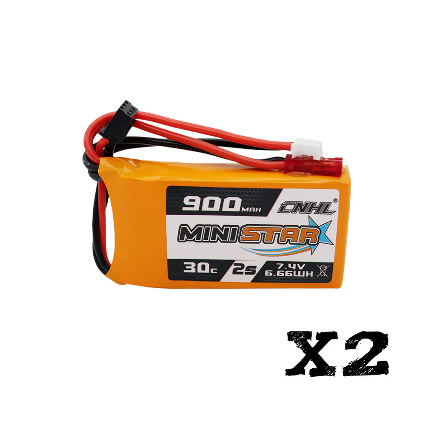 Micro Fpv Quad - CNHL MiniStar Lipo Battery 2S 900mAh