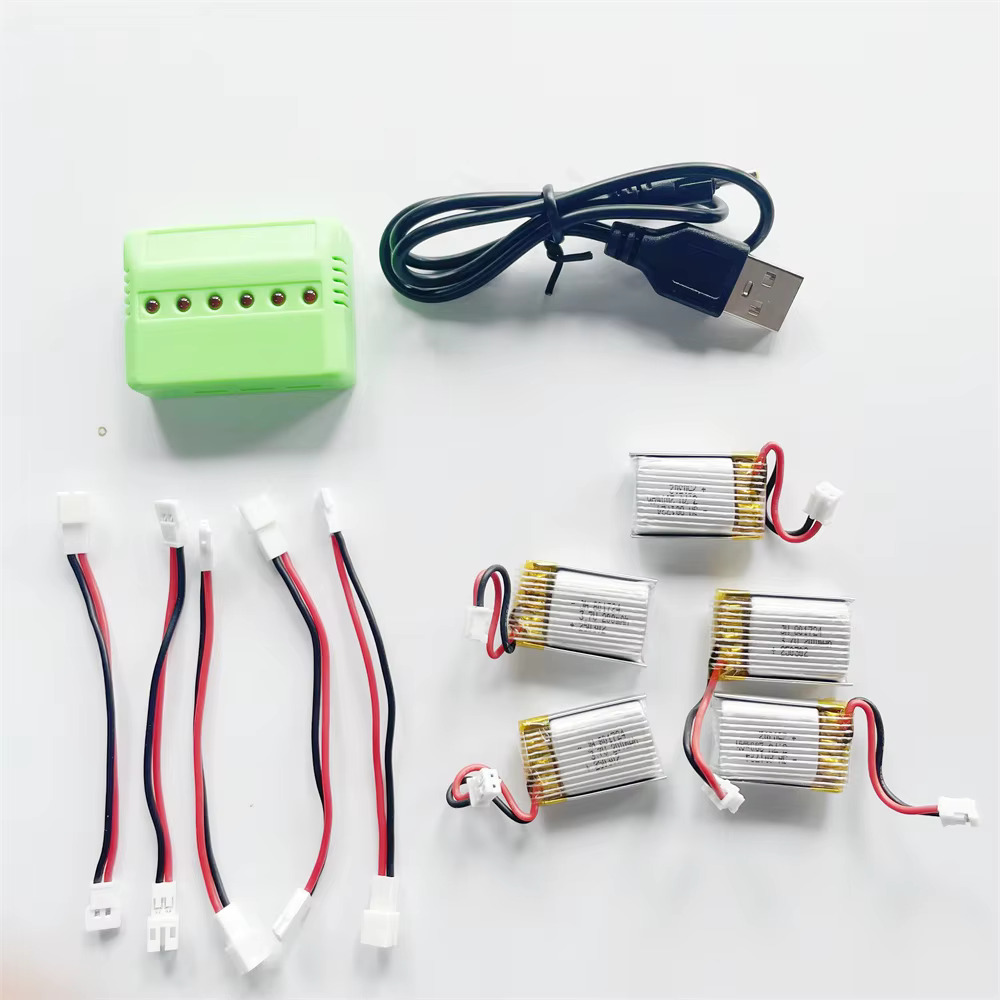 Drone Vs Rc Helicopter - Original 3.7V 200mAh Battery Charger For