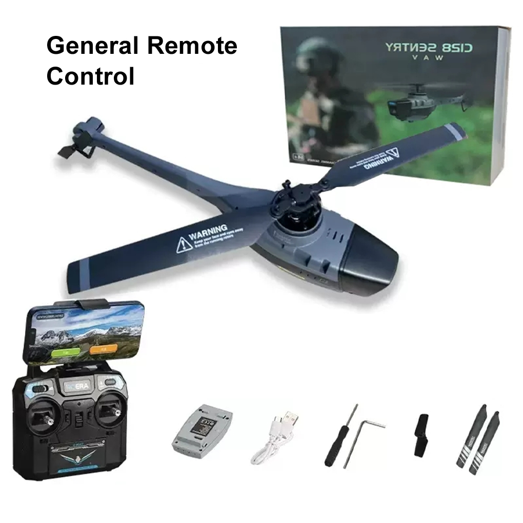 C128 RC Helicopter 4 Propeller - Drone Vs Rc Helicopter recension och pris