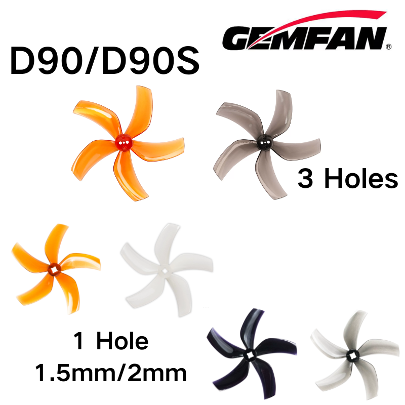 D90 5 Blade Propeller D90-5 Ge - Micro Fpv Quad recension och pris