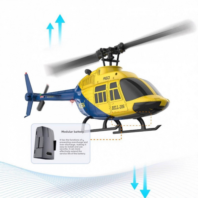 RC ERA A60 RC Helicopter with  - Rc Helicopter Gyro recension och pris