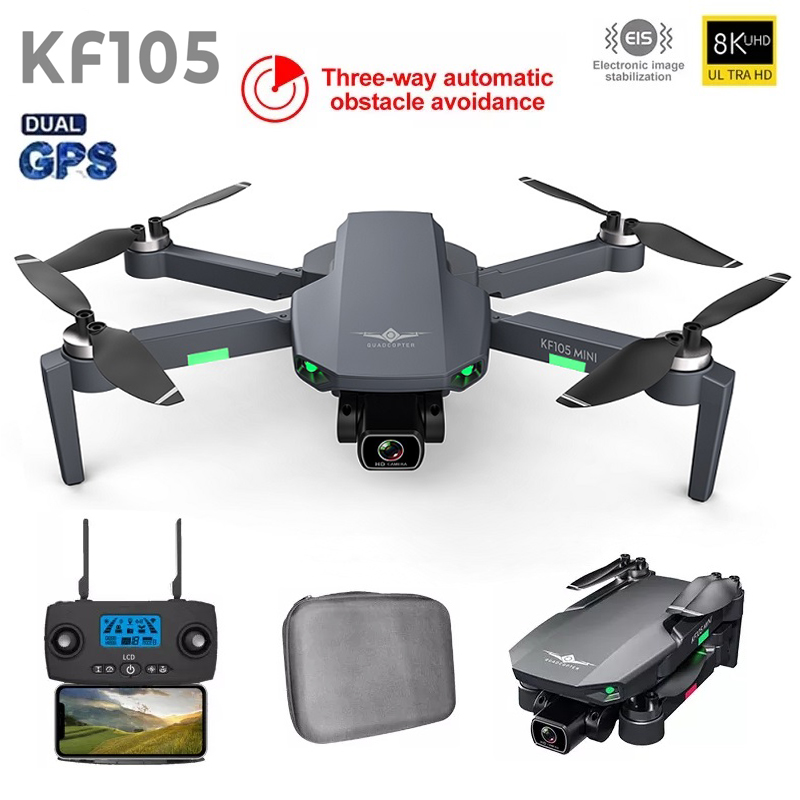 KF105 Professional GPS Drone 4 - Drone Vs Rc Helicopter recension och pris
