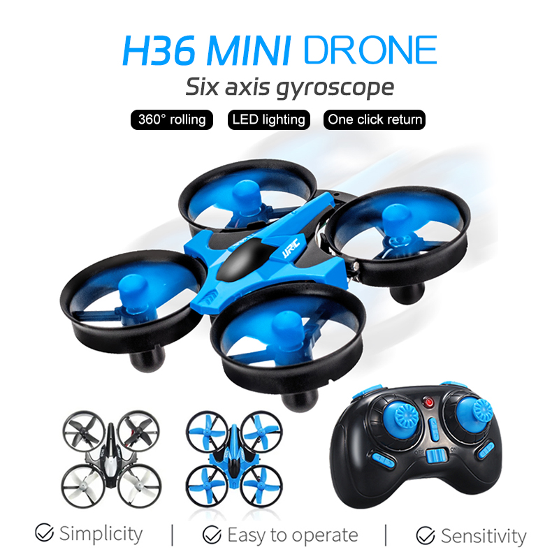 JJRC H36 Mini RC Drone 3D Flip - Drone Vs Rc Helicopter recension och pris