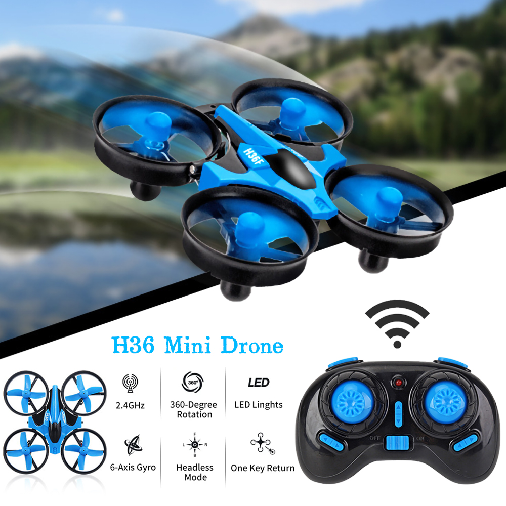 JJRC H36 Mini Rc Drone 4ch 6-A - Drone Vs Rc Helicopter recension och pris